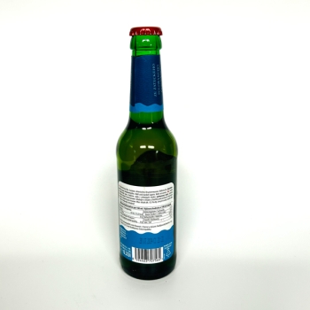 Budweiser Alkoholfrei Flasche 0.33l Rückseite